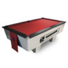 Pool Table Coin Aluminium Red Pool Table - Coin Operated