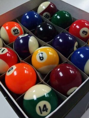 Standard Balls 1 7:8 size 2 Mini Pool Table Balls