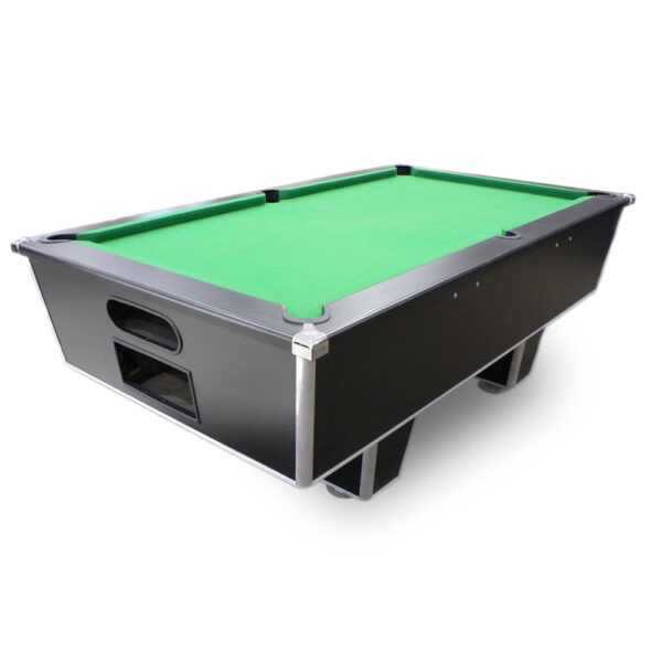 Domestic Black Green Pool Table - Domestic