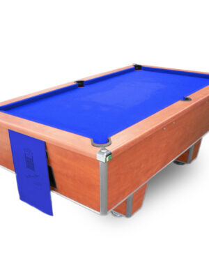 Domestic Cherry Blue United King Domestic Pool Table
