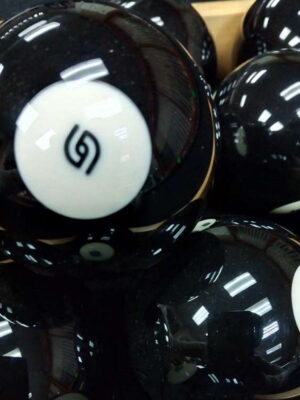 Aramith 2in Black Ball 3 Aramith 2in Black Ball