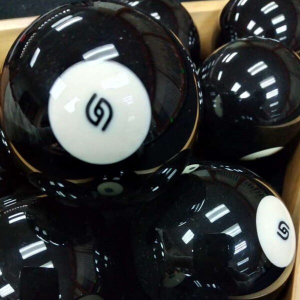 Aramith 2in Black Ball