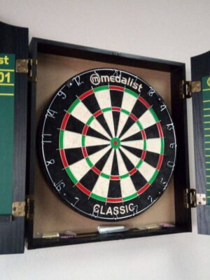 Dartboard and Cabinet Combo 1 Dartboard and Cabinet Combo
