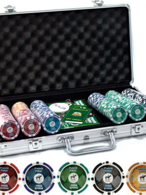 Ambassador ProPoker Carbon Fibre Poker Chip Set