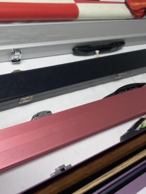 2 PCE Assorted cue cases