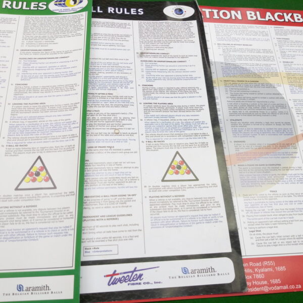 WPA Blackball Rule Poster 1 WPA Blackball Rule Poster