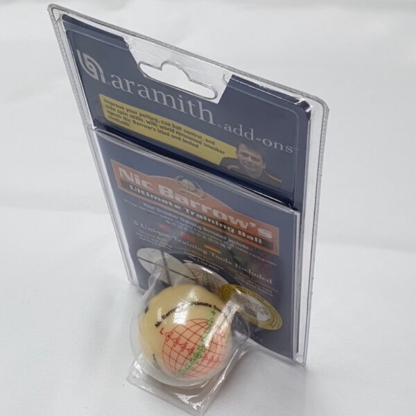 Aramith Ultimate Training Ball Nic Barrow 1 Aramith Ultimate Training Ball Nic Barrow