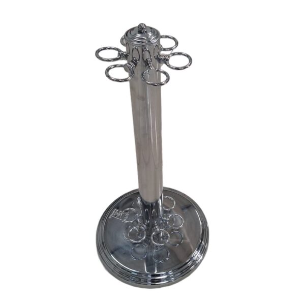 Cue Stand - 6 way Silver