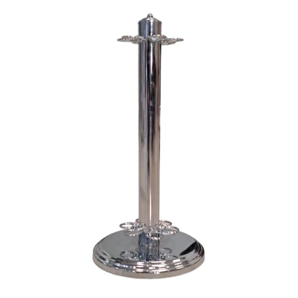 Cue Stand - 6 way Silver