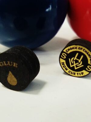 HOW Pool Tip Soft 3 HOW Pool Cue Tip Soft - 14mm