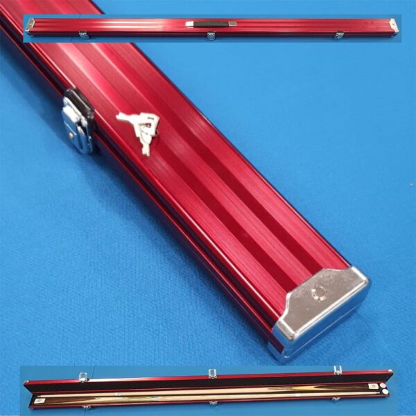 Aluminium (A08) 1 Piece Case - Holds 2 Cues