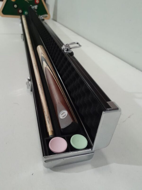 Cue Case (A-11) 3/4 Pc Alu Black 122cm