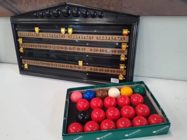Plastic Snooker Score Board