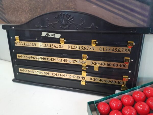 Plastic Snooker Score Board