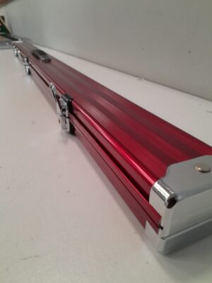 Cue Case (A-09) 3/4 Pc Alu Red 122cm