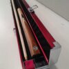 Cue Case (A-09) 3/4 Pc Alu Red 122cm