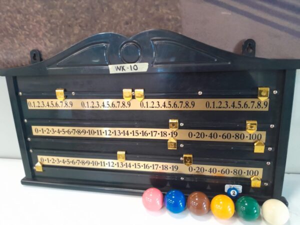 Plastic Snooker Score Board