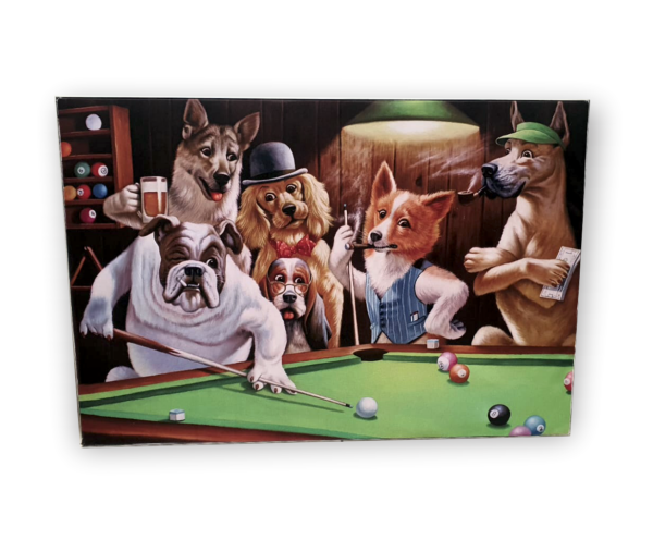 Aluminum frame with fabric print