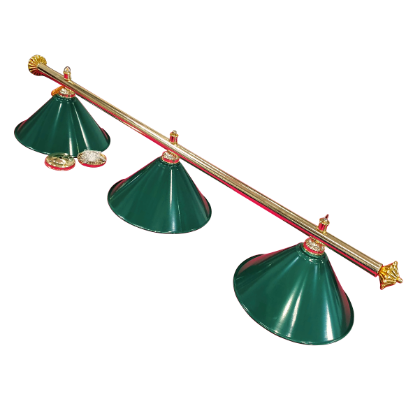 3 Head Green Cone Light - Complete Set