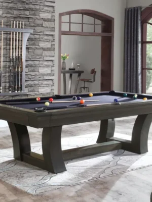 9Ball Table - 9Ft Black Kelly Fisher