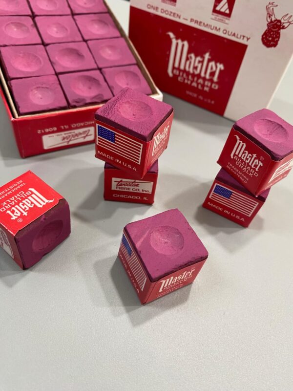 Master Chalk Burgundy Box of 12
