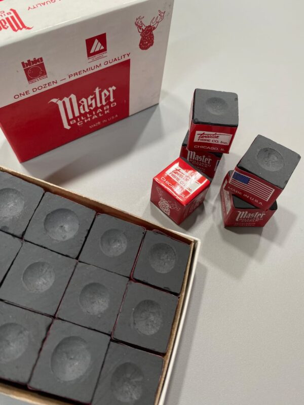 Master Black Chalk box of 12's