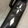Oval cue tube- STAR BLACK