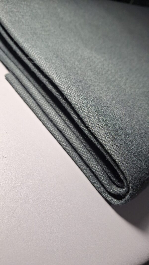 Superior Club Cloth - charcoal Grey per m
